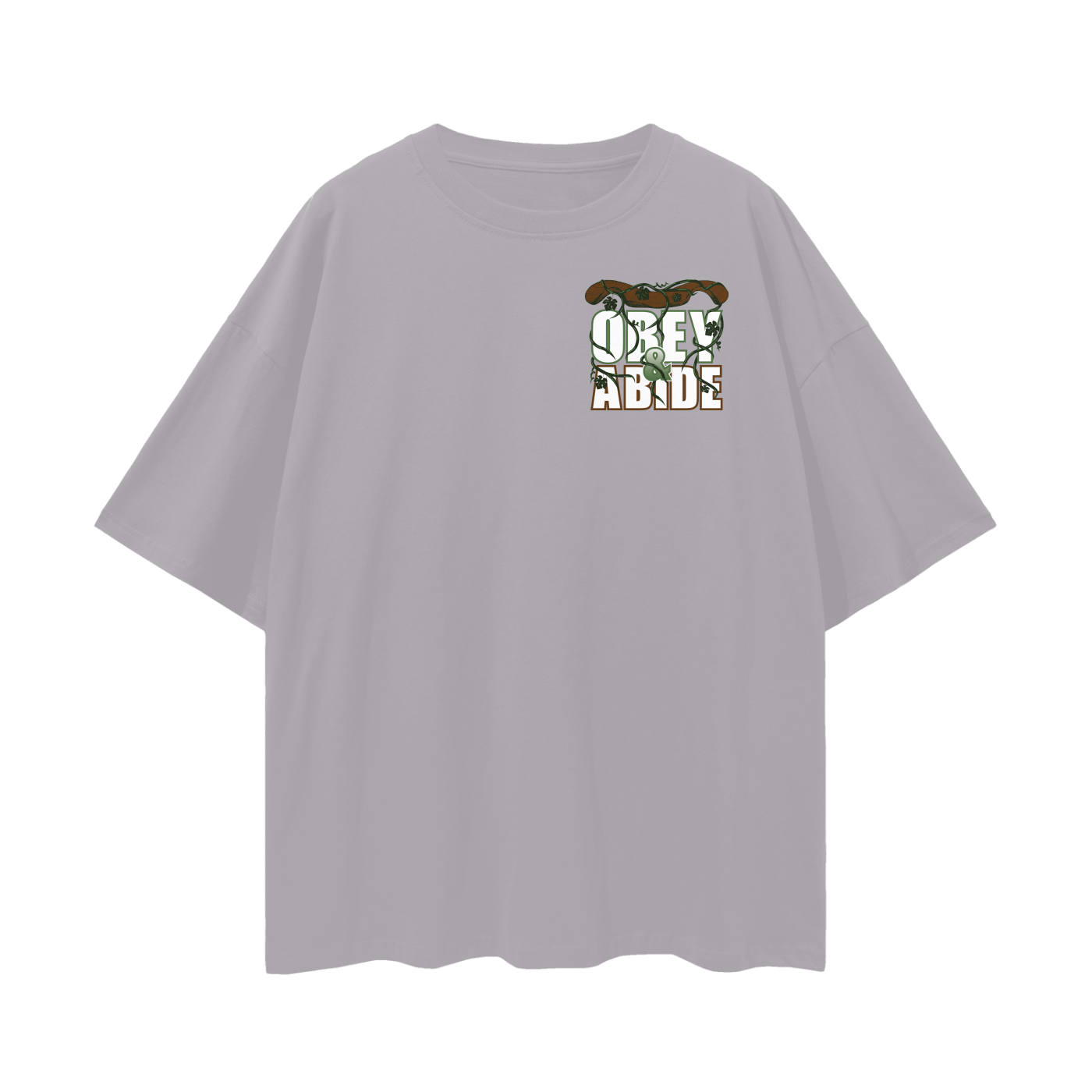 Obey & Abide Oversize Deep Drop Shoulder Tee