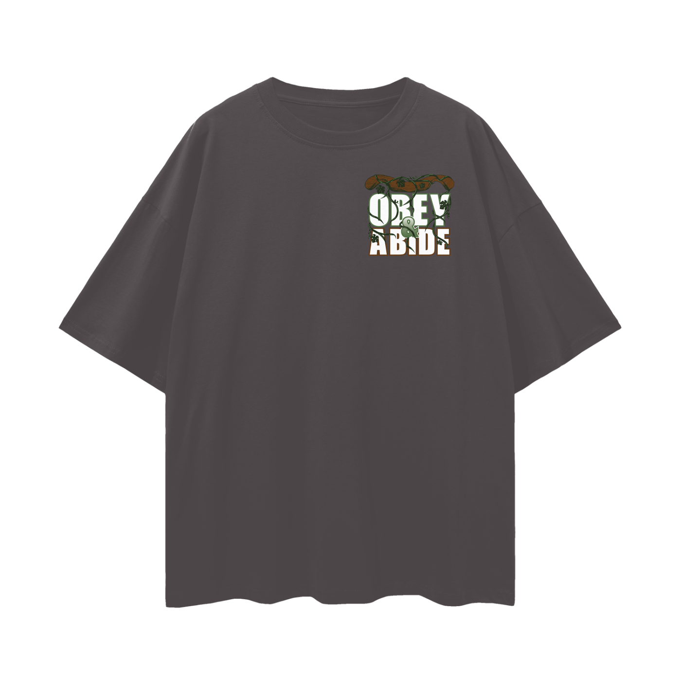 Obey & Abide Oversize Deep Drop Shoulder Tee