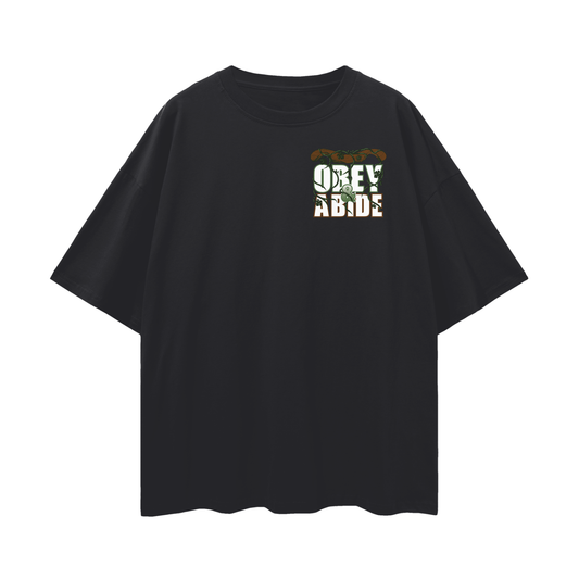 Obey & Abide Oversize Deep Drop Shoulder Tee